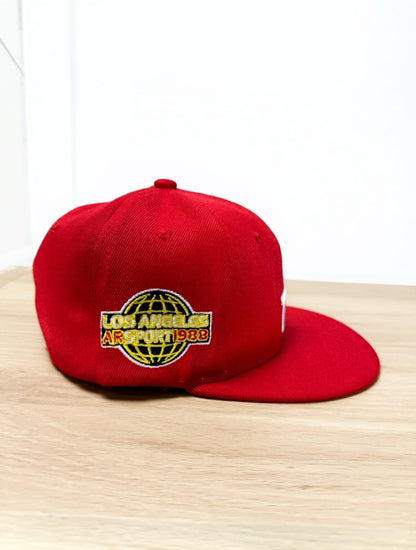 Caapsol A Letter Embroidery SnapBack - Caapsol