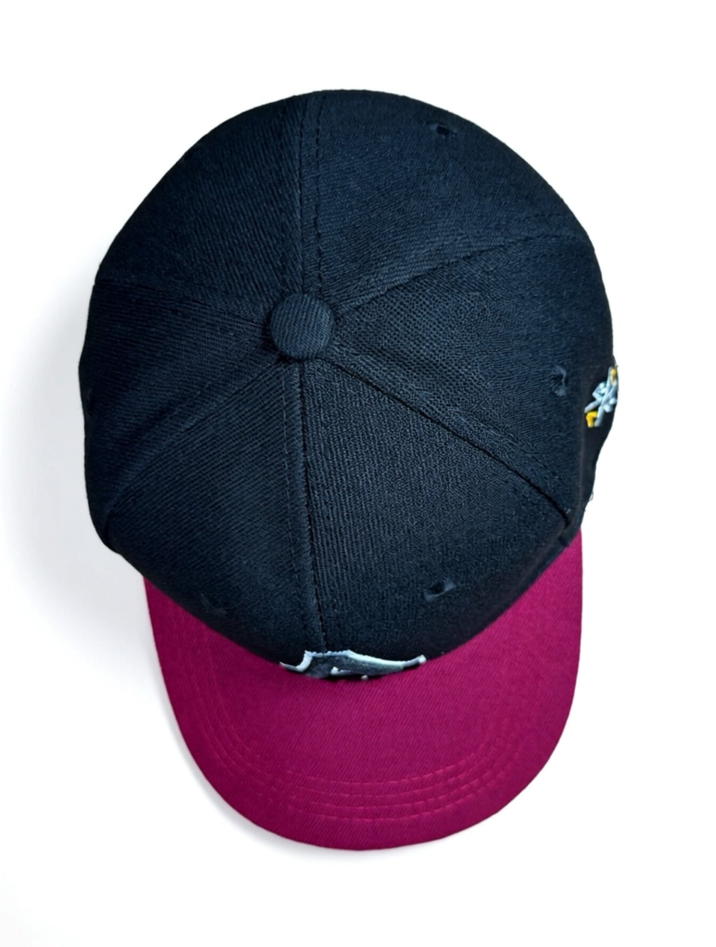 Caapsol A Letter Side AR Embroidery Baseball Cap. - Caapsol