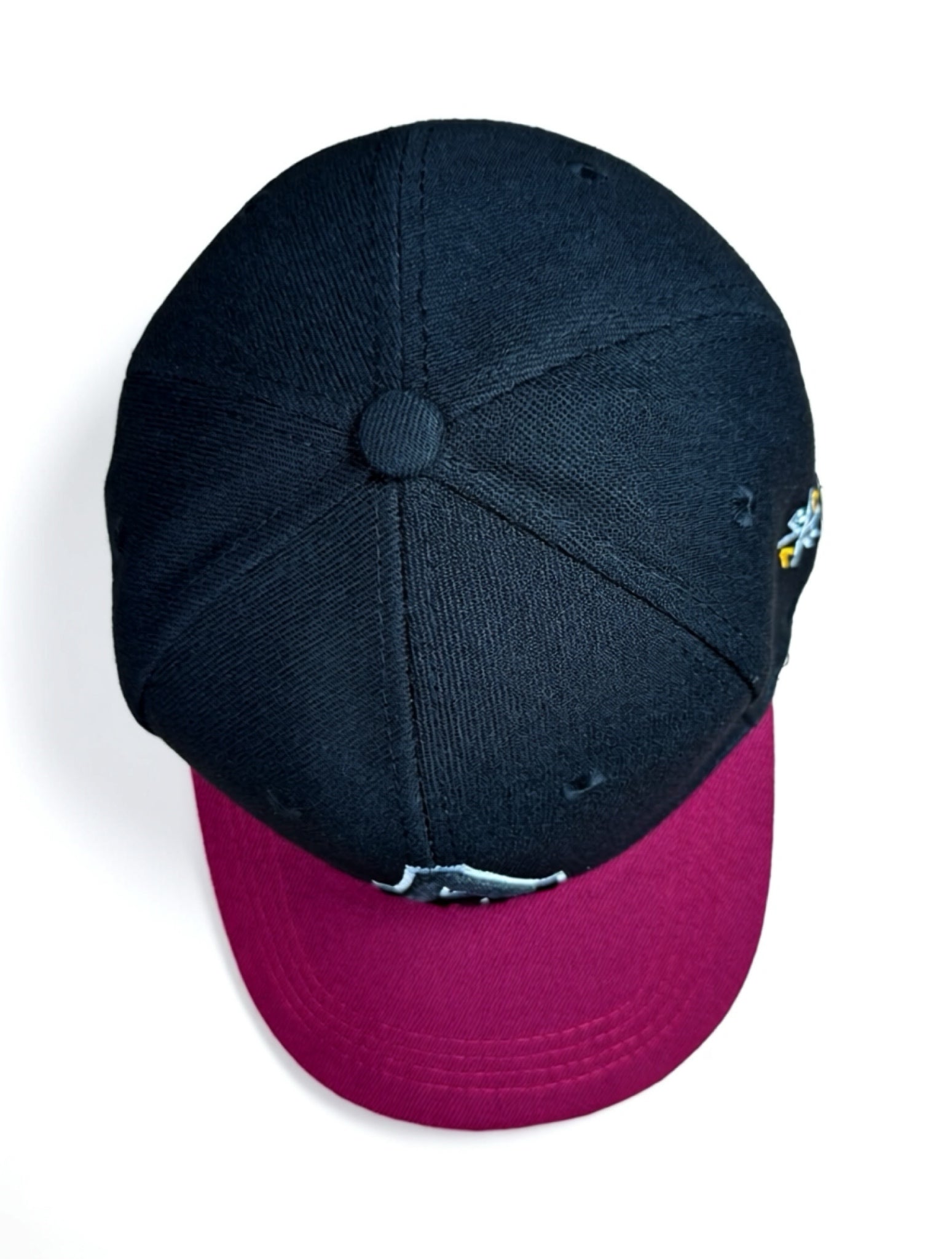 Caapsol A Letter Side AR Embroidery Baseball Cap. - Caapsol