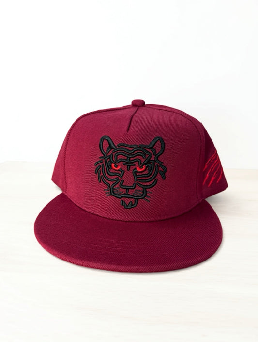 Caapsol Tiger Embroidery snapback - Caapsol